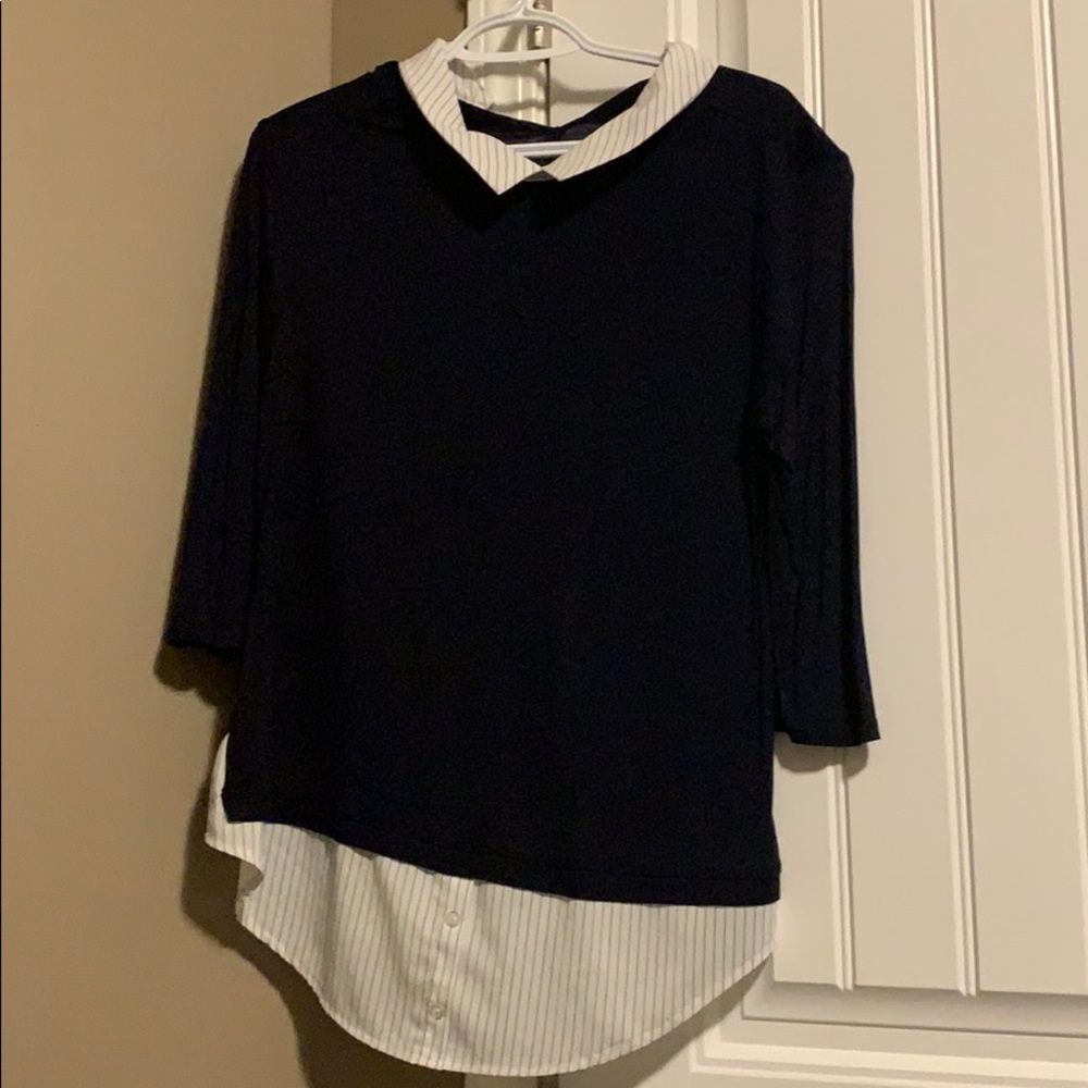 Quarter sleeve blouse
